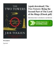 Lord Of The Rings Ebook Epub